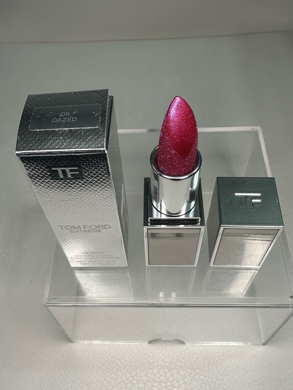 Tom Ford Extreme Lipstick 08 Dazed Shimmering Fuchsia